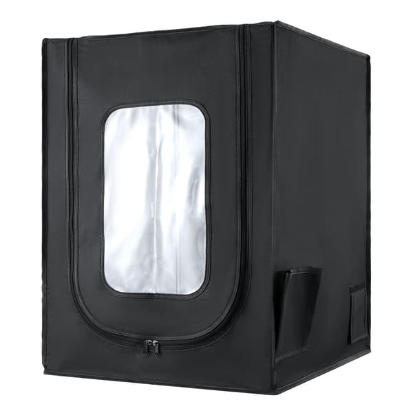 3D-printerkabinet, 600D Oxford, LED, 21,6x25,6x29,5 tommer