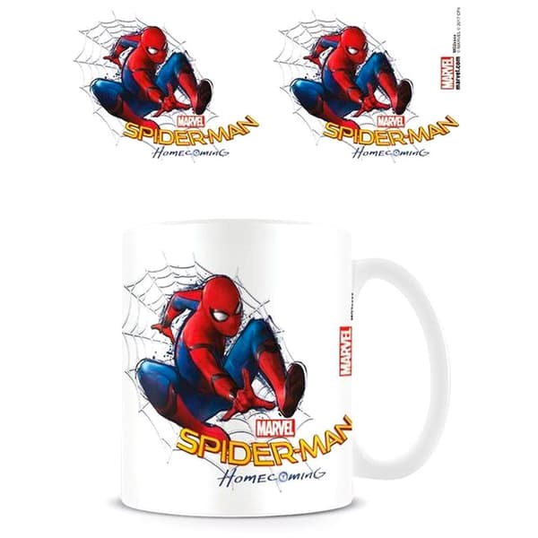 Marvel Hämähäkkimies kotiin tulossa muki