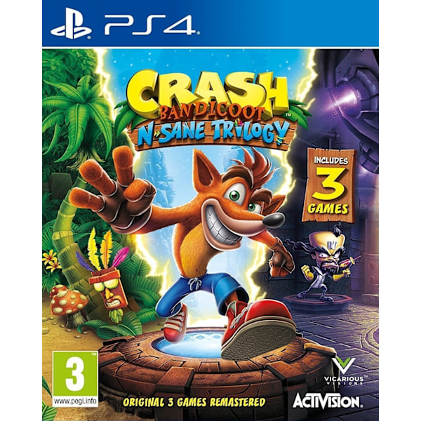 Crash Bandicoot - N. Sane Trilogy (PS4)