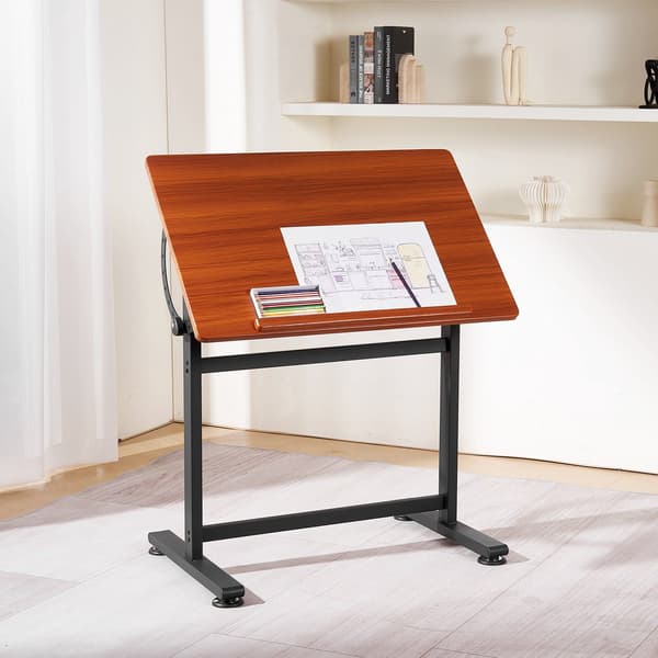 Tegnebord, 0–90 hældning, 23,6 x 35,4 tommer top