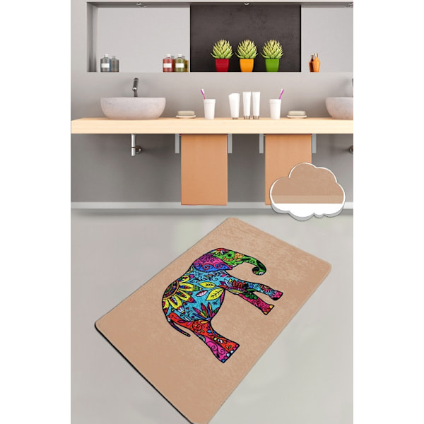 Olifant-kylpymatto - beige (70 x 120)