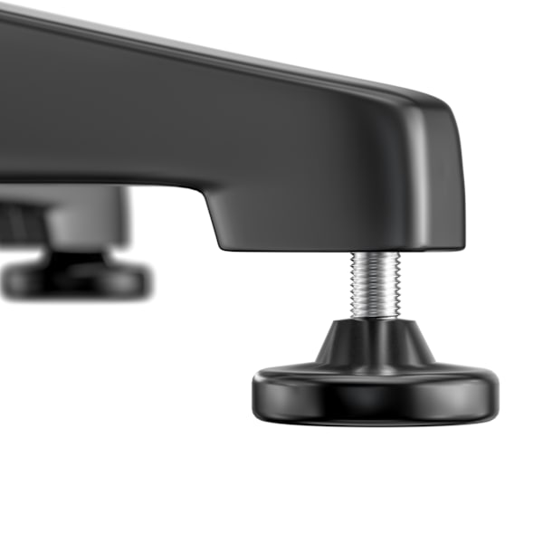 Barbord 2i1 sort 60 cm højdejusterbart, foldbart