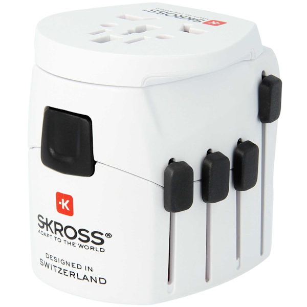 Verdens rejseadapter PRO World Grounded