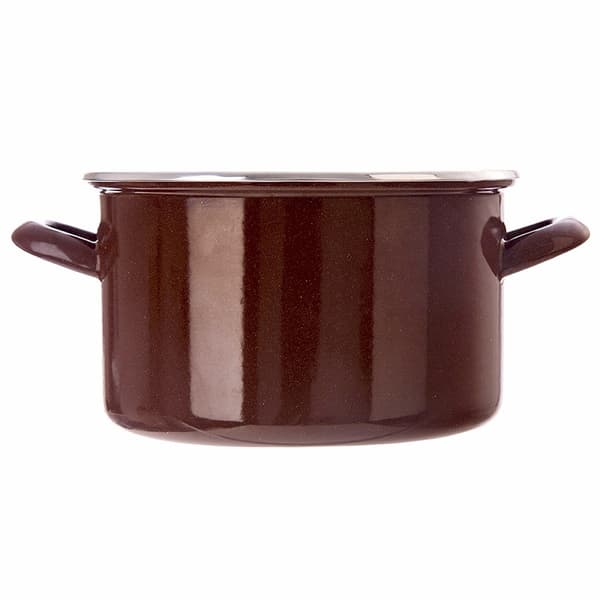 BRUN emaljegryde 20 cm, 3 l