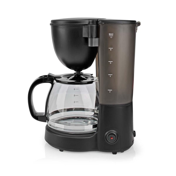 Kaffebryggare | Filtrera kaffe | 1.25 l | 10 Koppar | Varmhållningsfunktion | Svart