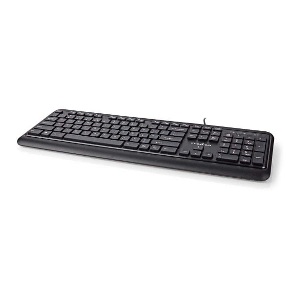 Wired Keyboard | USB-A | Multimedia | QWERTY | US layout | Numer