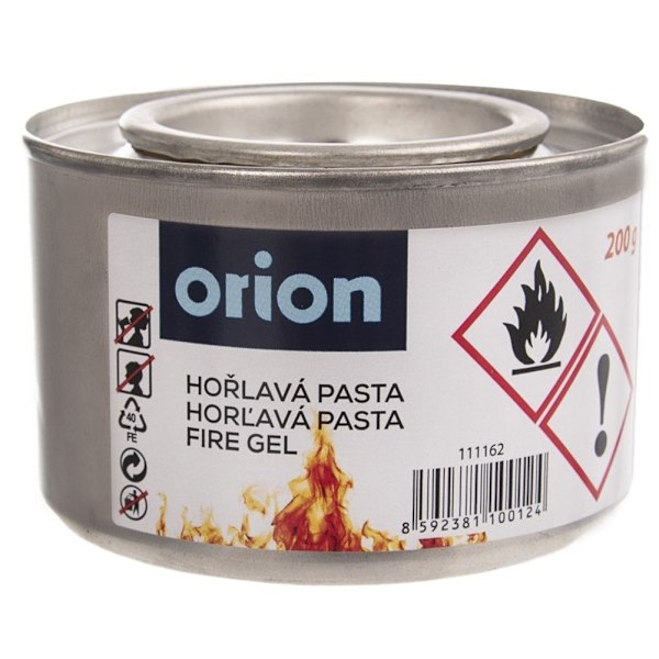 Brännbar pasta för säker, luktfri låga inomhus/utomhus