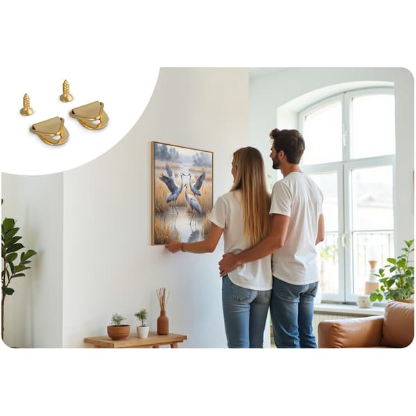Målning efter siffror 40x50 cm Massido Kranar