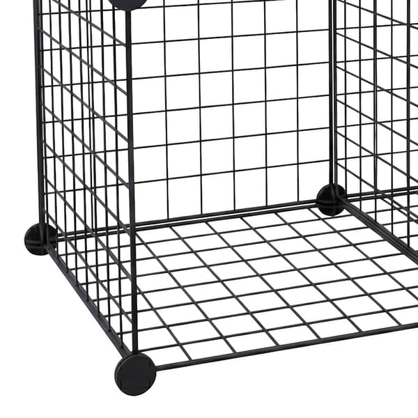Modulärt trådkubhyllset – Metall Click-Fit-förvaring