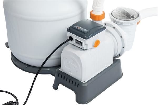 Poolsandpump 11355L/h, hög effektivitet, enkel installation