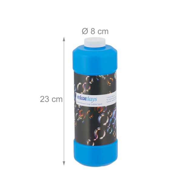 set med 2 refillflaskor för tvålbubblor 1 l