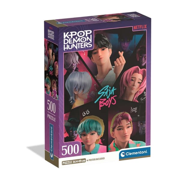 Kpop-demonimetsästäjät-palapeli 500 palaa