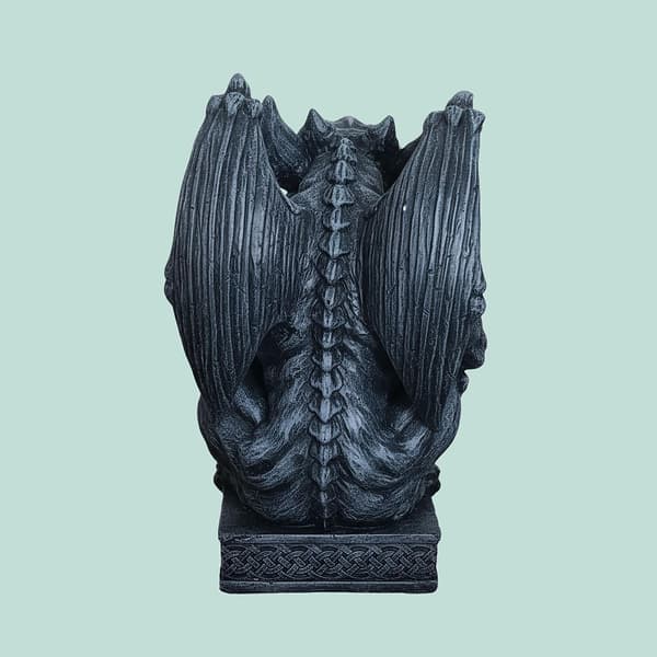 Gargoyle-puutarhakoriste, säänkestävä polyresiini