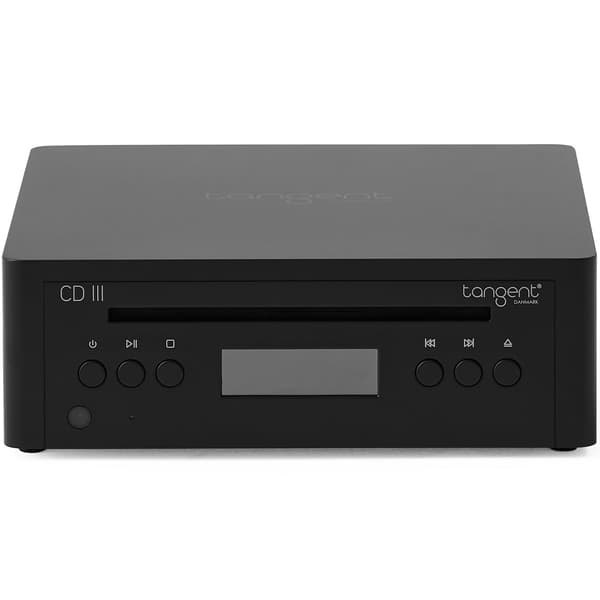 CD-afspiller med display, sort