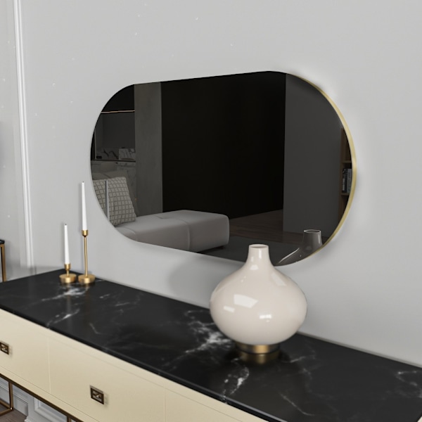 Mirror Riors - mörkgrå, guld