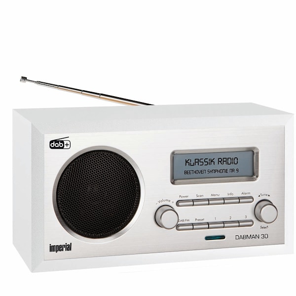 DABMAN 30 DAB+ / FM-radio Valkoinen