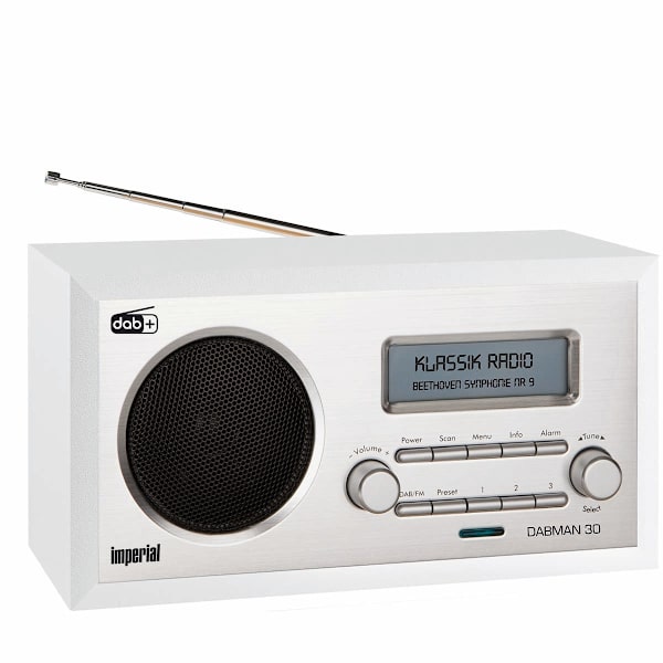 DABMAN 30 DAB+ / FM-radio vit