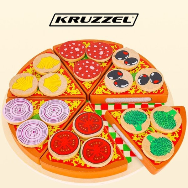 Träpizza - set 22471