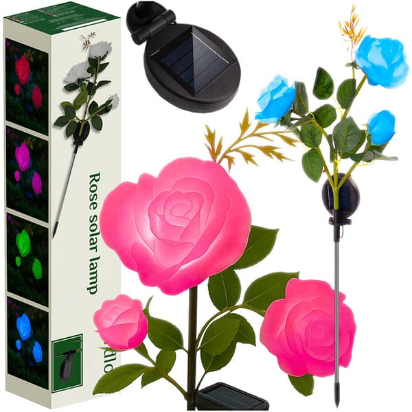 Solcellelampe rose Gardlov 25282