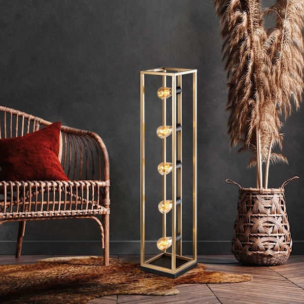 Gulvlampe Kafes 13745 - Guld