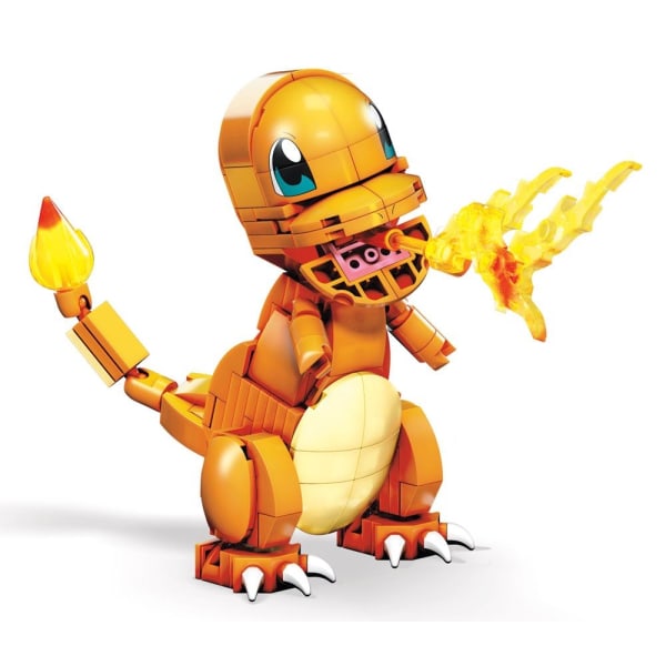 Pokémon Mega Construx Wonder Builders Byggsats Charmander 10 cm