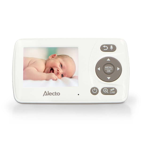 Videobabyalarm, 2,4" farvedisplay, nattesyn