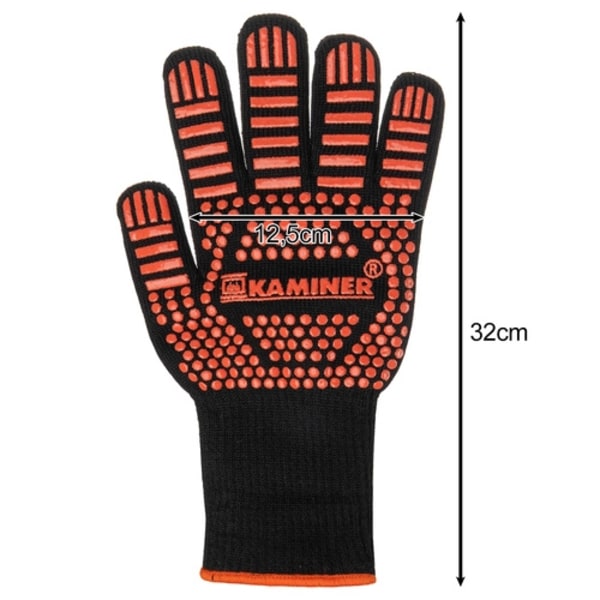 Värmebeständiga grillhandskar 25416