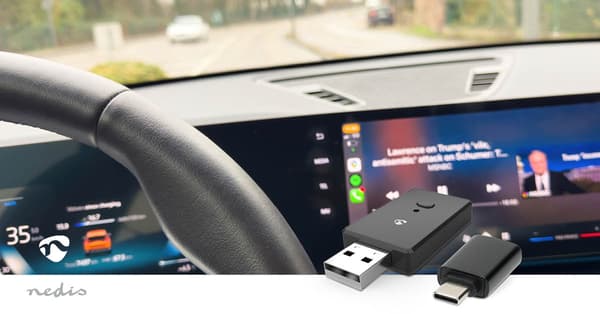 Trådløs bilstereoadapter, Android Auto og Carplay