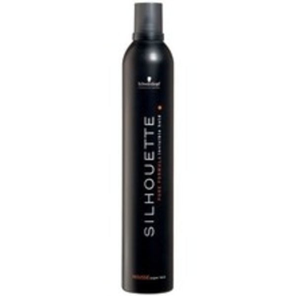 Schwarzkopf Professional - Silhouette Super Hold Mousse - Strong stiffening foam hair 500ml