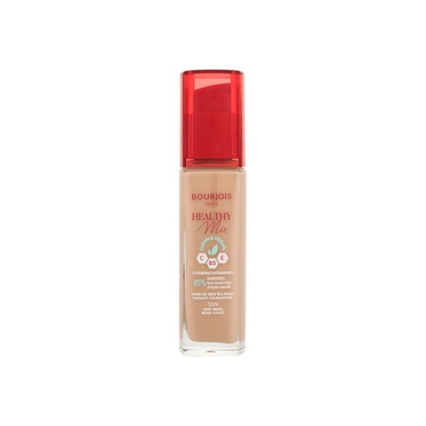 Bourjois Paris - Healthy Mix Clean & Vegan Radiant Foundation 55N Deep Beige - For Women, 30 ml