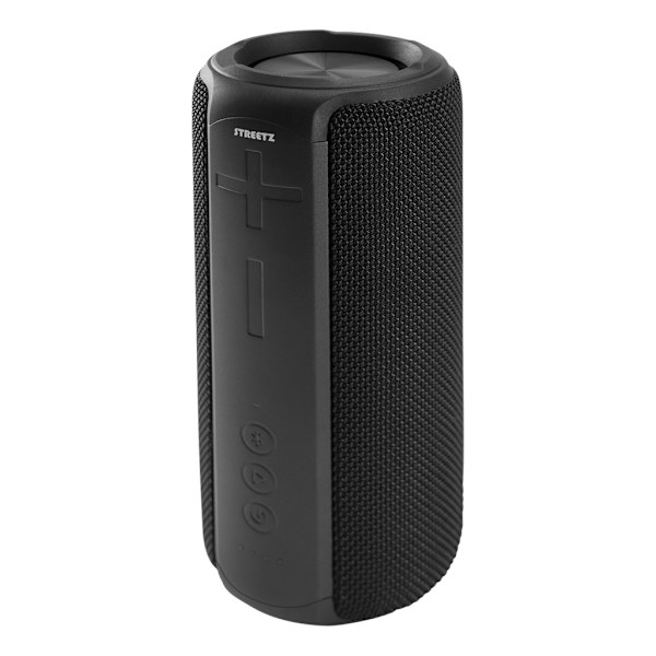 Streetz Vandtæt Bluetooth 5 Højttaler IPX7 TWS - Sort