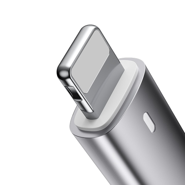 Kestävä punottu kaapeli iPhone A10 -sarjan USB-C:lle - Lightning 20W 2m valkoinen