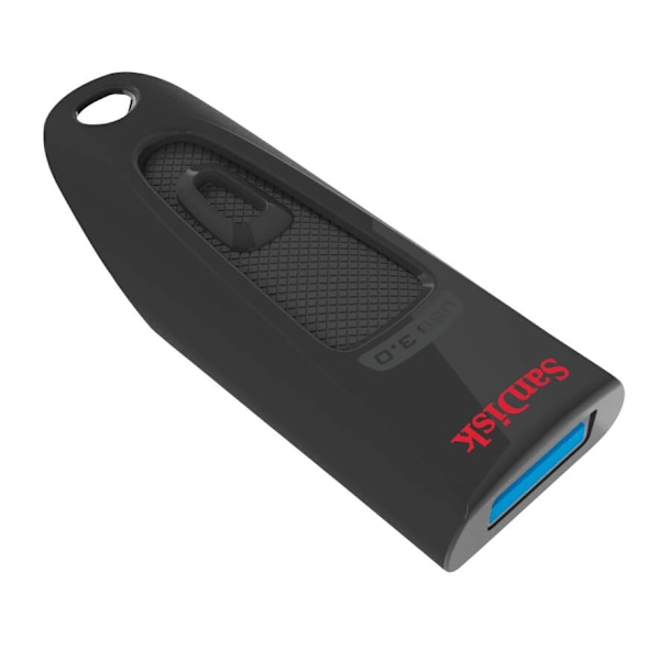 SANDISK USB stick 3.0 Ultra 64GB 100MB/s Sort