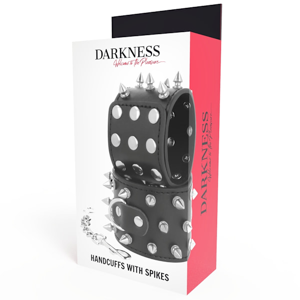 Darkness - Skulls And Bones Mustat piikkikäsiraudat