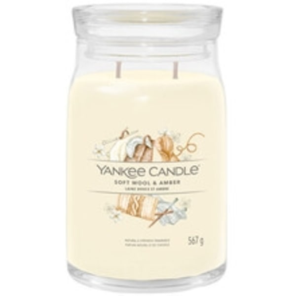 Yankee Candle - Soft Wool & Amber Signature Candle (soft wool and amber) 567.0g
