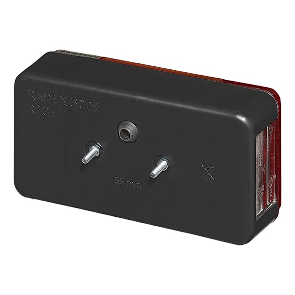 Baglygte 5 funktioner 194x104mm højre