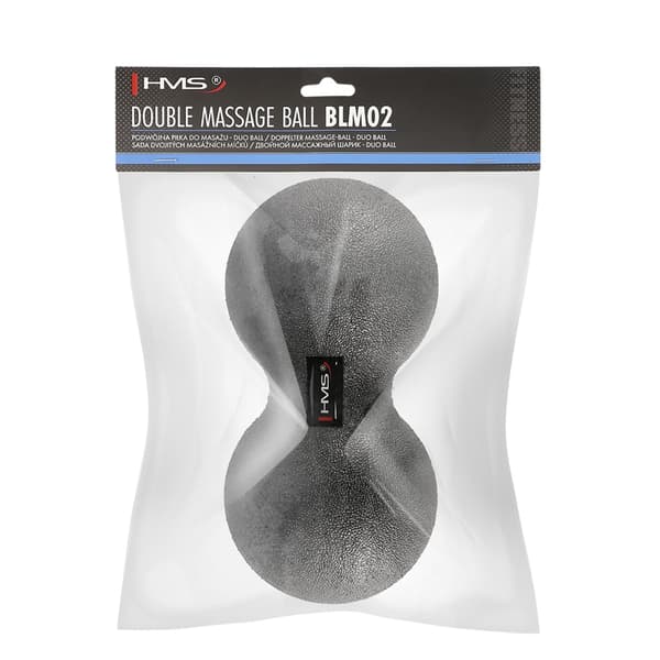 Lacrosse Dobbelt massagebold 12x24 cm
