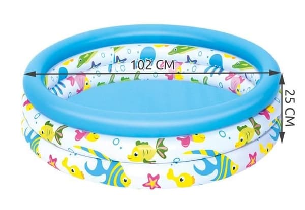 102x25cm oppustelig pool - BESTWAY 51008