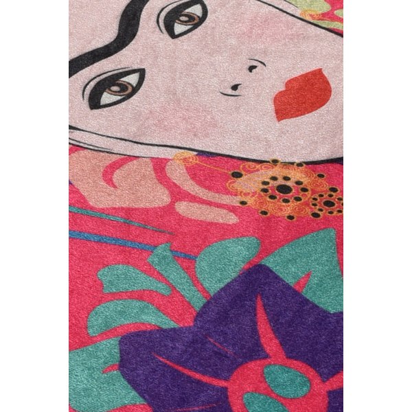 Badmatsset (2 delar) Frida - Rosa