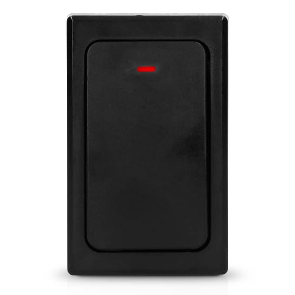 Trådlös kinetisk dörrklocka, batterifri, 50 m räckvidd