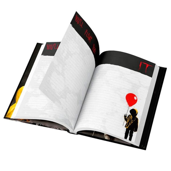 IT-ilmapallomuistikirja valolla