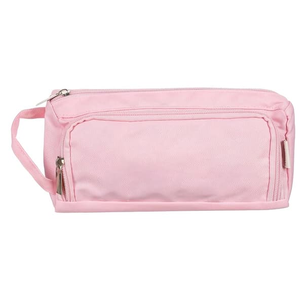 Dubbelt utdragbart pennfodral - rosa Maaleo 24519
