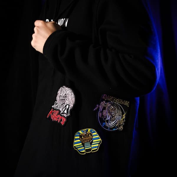Iron Maiden 3-delt sæt patches til jakker og tasker
