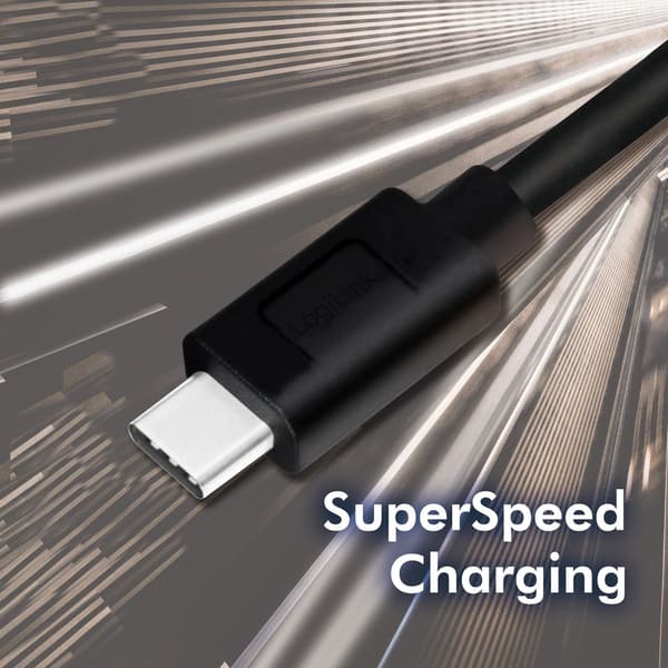 USB-A - USB-C-kabel USB 3.2 Gen1 15W 0,5m