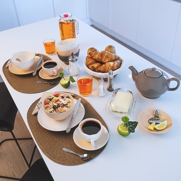 CONIC stål espressokaffeskedar 6 st.