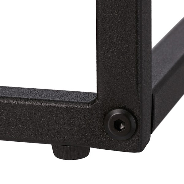 U-formet materialemix sidebord