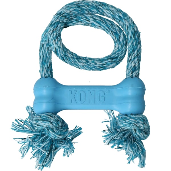 KONG Puppy Goodie Bone med reb XS EU