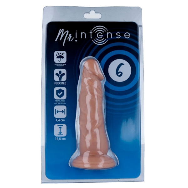 Mr Intense - 6 Realistisk Pik 16,6 Cm -O- 4,4 Cm