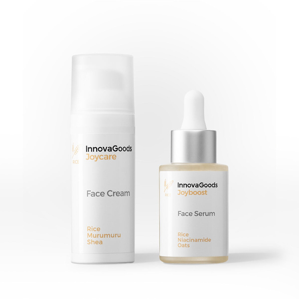 Kasvojen kosteuttava Duo Pack Rice InnovaGoods