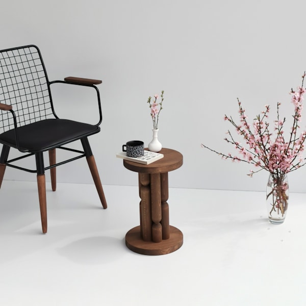 Sidebord Stoa - Brun